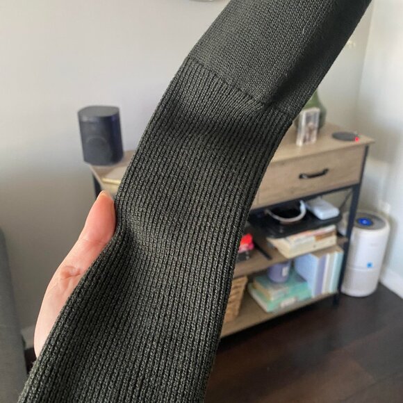 Aritzia Khaki Turtleneck Sweater - Picture 6 of 8